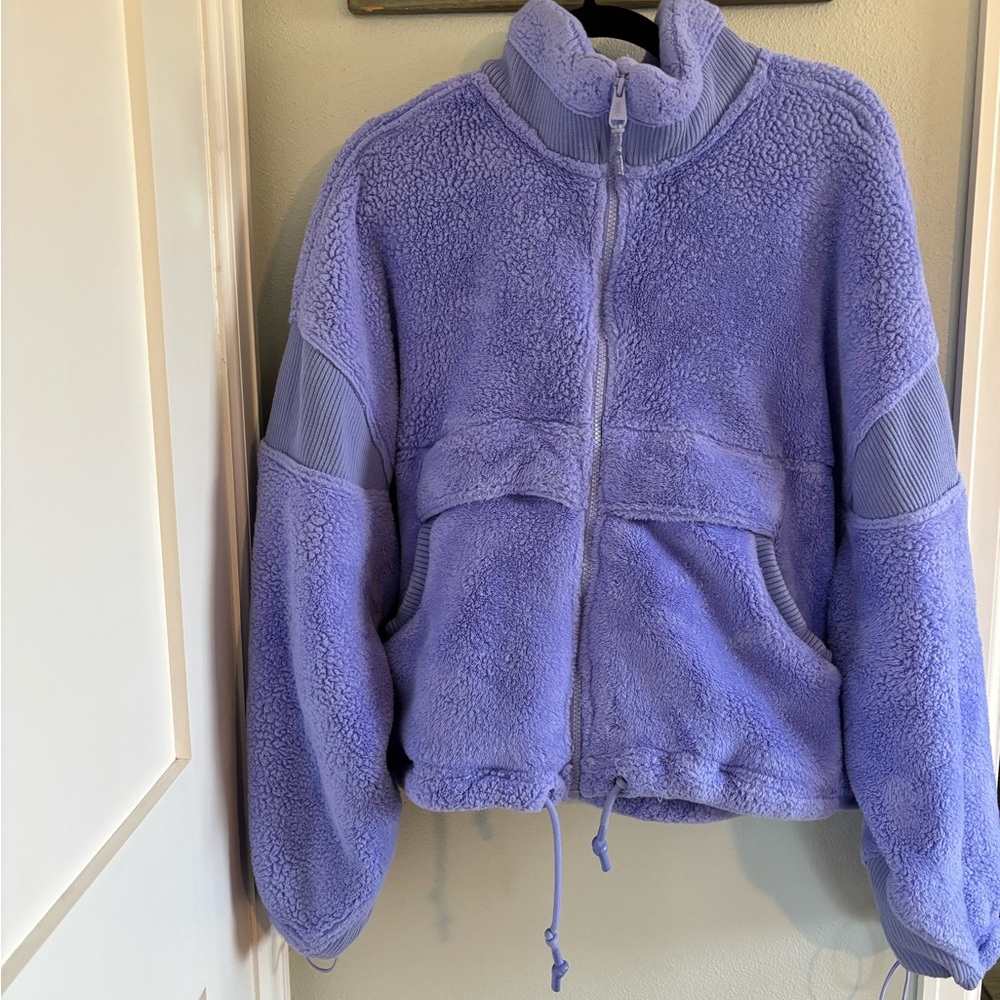 Free people movement Purple Fleece Jacket